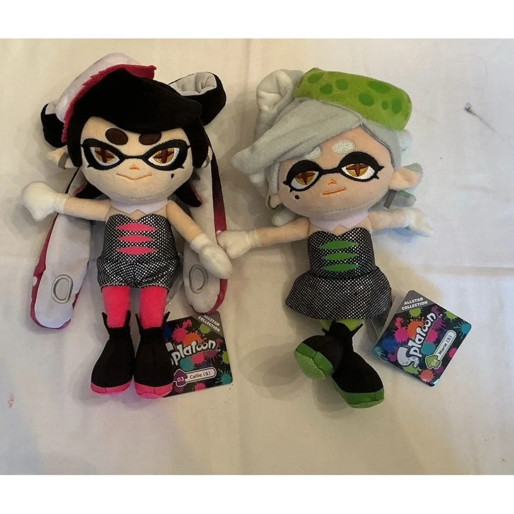Callie Marie Squid Sisters Plush Splatoon New With Tags Nintendo US